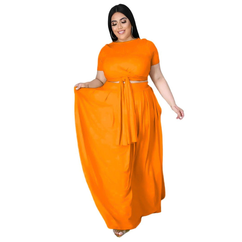 Real Queen Elegant Top and Skirt Plus Size